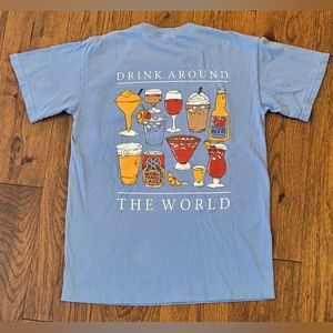 Drink Around the World Tee - Unisex Small